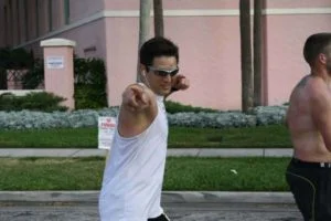 Seeing a familiar face.  Thanks Ben Mena