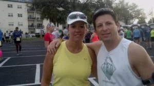 Cheryl & I at the Start RnR9