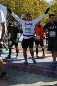NYC Marathon - Finish line