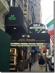 NYC Marathon Keg Room